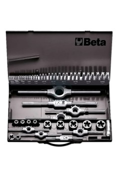 Set Maschi Filiere Accessori HSS In Valigetta
