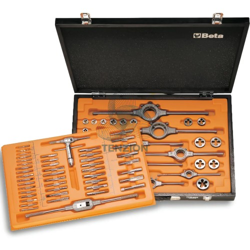 Set Maschi Filiere Accessori HSS In Valigetta