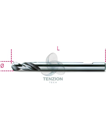 Punta Pilota HSS Per Frese A Tazza Beta 451 Ø6mm