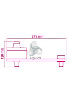 Moltiplicatore Di Coppia Destrorso Sinistrorso 3/4" 1500Nm Rapporto 3,8:1 2