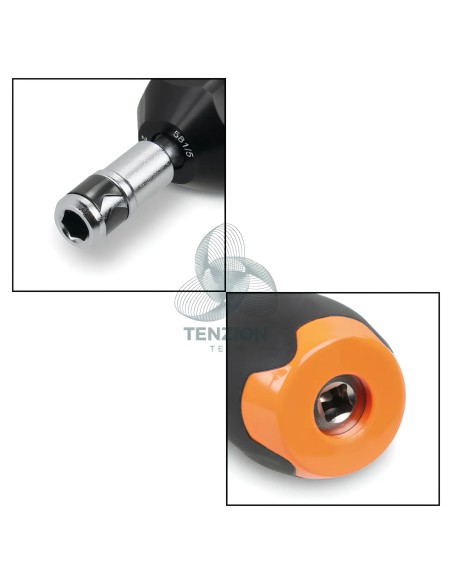 Giravite Dinamometrico A Slittamento Non Graduato Destrorso 1/4" 1–5Nm Precisione ±6%