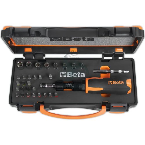 Set Giravite Dinamometrico A Slittamento Destrorso 1/4" 1–5Nm Precisione ±6%