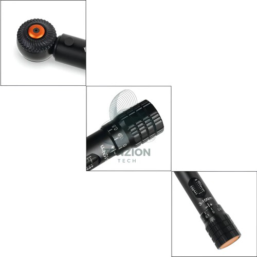 Chiave Dinamometrica A Scatto Reversibile Destrorsa 1/4" 3-15Nm Precisione ±4%