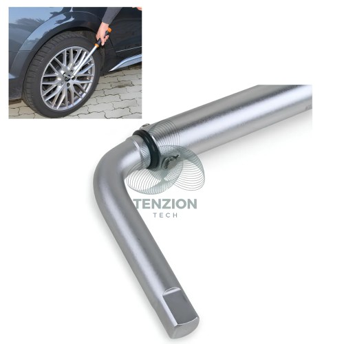 Chiave Dinamometrica A Scatto Leva A L Destrorsa 1/2" 90-130Nm Precisione ±4%