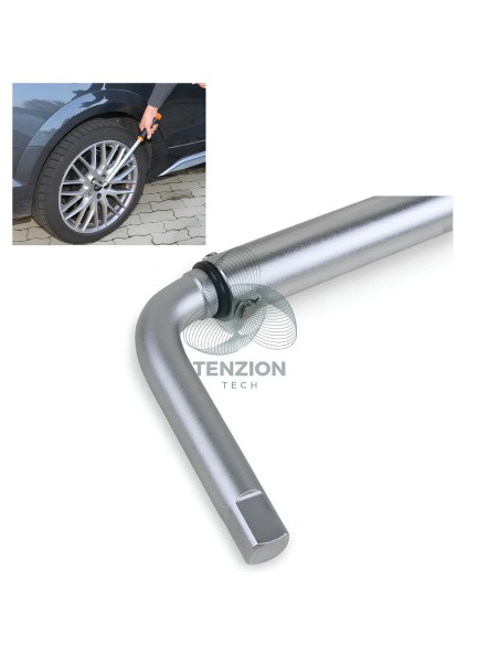 Chiave Dinamometrica A Scatto Leva A L Destrorsa 1/2" 90-130Nm Precisione ±4%