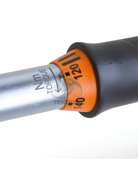 Chiave Dinamometrica A Scatto Leva A L Destrorsa 1/2" 120-200Nm Precisione ±4%