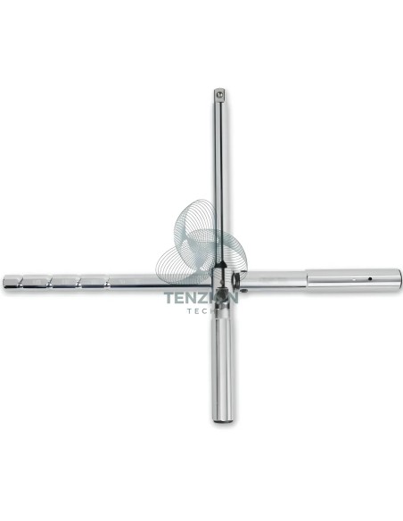 Chiave Croce Dinamometrica A Scatto Destrorsa 1/2" 90-120Nm Precisione ±4%