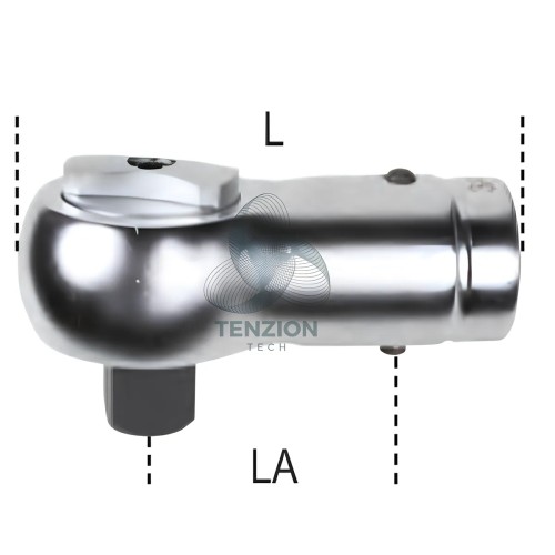 Cricchetto Reversibile Attacco Tondo Ø22mm Per Barre Dinamometriche