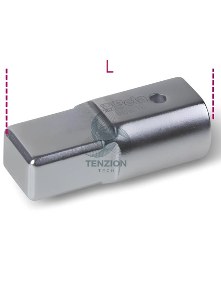 Raccordo Attacco Rettangolare Femmina 9x12mm Maschio 14x18mm