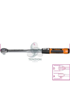 Chiave Dinamometrica A Scatto Zero Reset Destrorsa Sinistrorsa Precisione ±3% 2