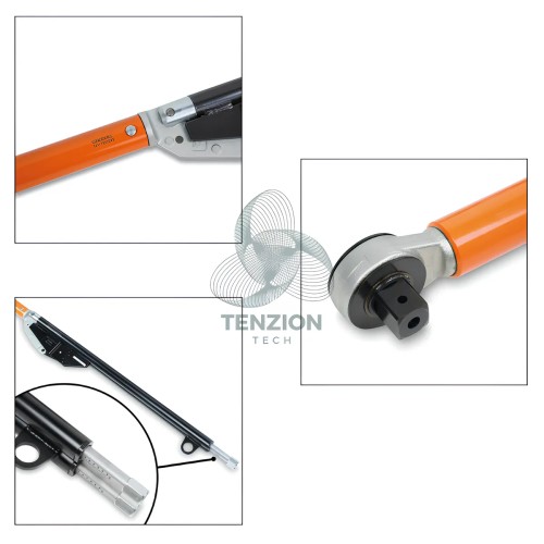 Chiave Dinamometrica A Disinnesto Destrorsa Sinistrorsa 1" 900-2000Nm Precisione ±4%