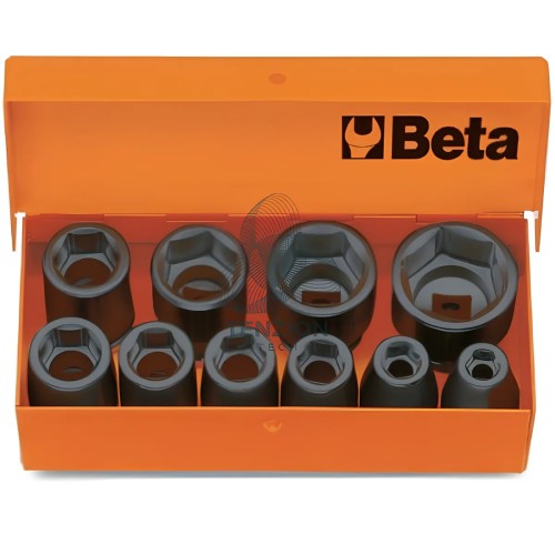 Set 10 Chiavi A Bussola Macchina Serie Normale 3/8" 7-22mm