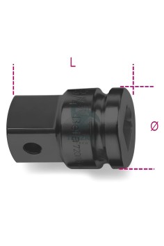Raccordo Macchina Attacco Quadro Femmina 3/8" Maschio 1/2" 2