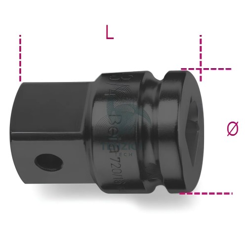 Raccordo Macchina Attacco Quadro Femmina 3/8" Maschio 1/2"