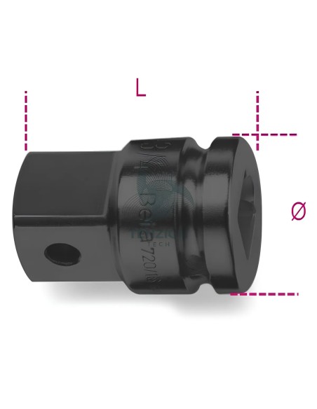 Raccordo Macchina Attacco Quadro Femmina 3/8" Maschio 1/2"