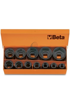 Set 12 Chiavi A Bussola Macchina Serie Normale 1/2" 10-32mm