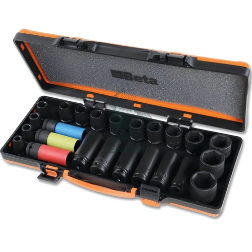 Set 24 Chiavi A Bussola Macchina Serie Normale 1/2" 10-32mm