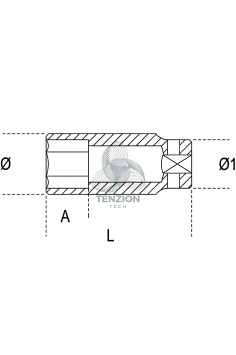 Chiave A Bussola Macchina Serie Lunga 1/2" 2