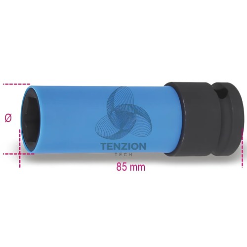 Chiave A Bussola Macchina Per Dadi Ruote Inserti Polimerici 1/2"