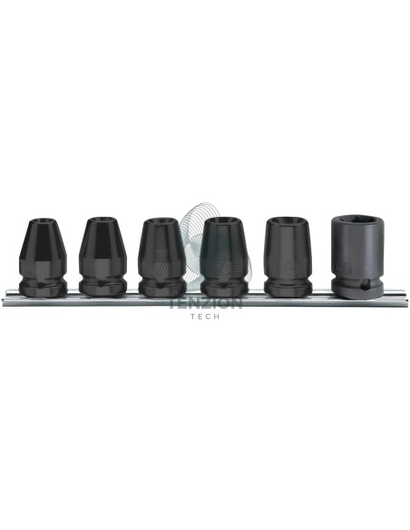Set 6 Chiavi A Bussola Macchina Torx 1/2" E10-E20