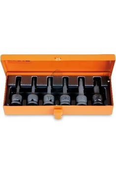 Set 6 Chiavi A Bussola Maschio Macchina Torx 1/2" T30-T60