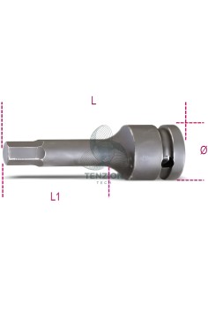 Chiave A Bussola Macchina Maschio Esagonale 1/2"