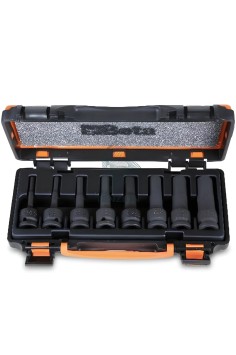 Set 6 Chiavi A Bussola Macchina Maschio Esagonale 1/2" 5-19mm