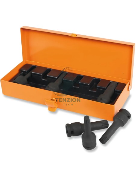 Set 6 Chiavi A Bussola Maschio Macchina XZN 1/2" M8-M18