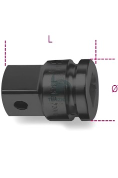 Raccordo Macchina Attacco Quadro Femmina 1/2" Maschio 3/4" 2