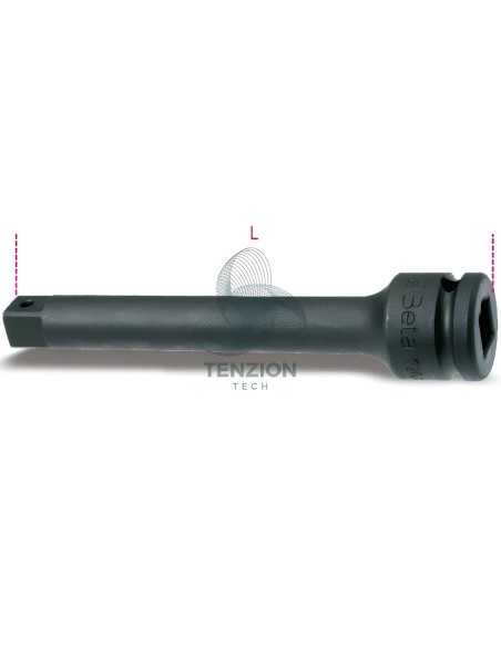 Prolunga Macchina Attacco Quadro Maschio Femmina 1/2" 250mm