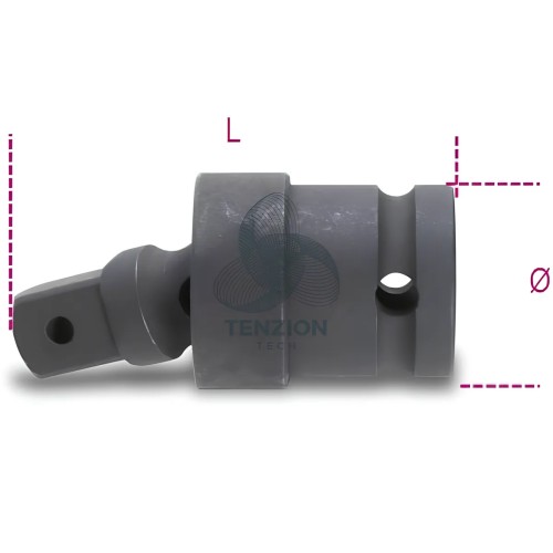 Snodo Macchina Attacco Quadro Maschio Femmina 1/2"
