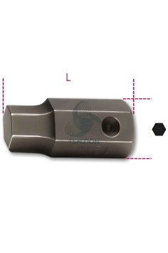 Inserto Macchina Maschio Esagonale Attacco 16mm