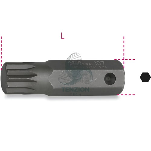 Inserto Macchina Maschio XZN Attacco 16mm