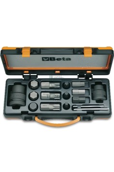 Set 12 Inserti Macchina Maschio Con Accessori 3/4" 1"