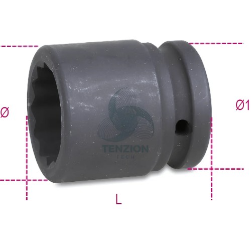 Chiave A Bussola Macchina Bocca Poligonale 3/4"