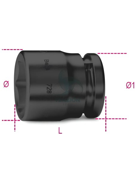 Chiave A Bussola Macchina Serie Normale 3/4"