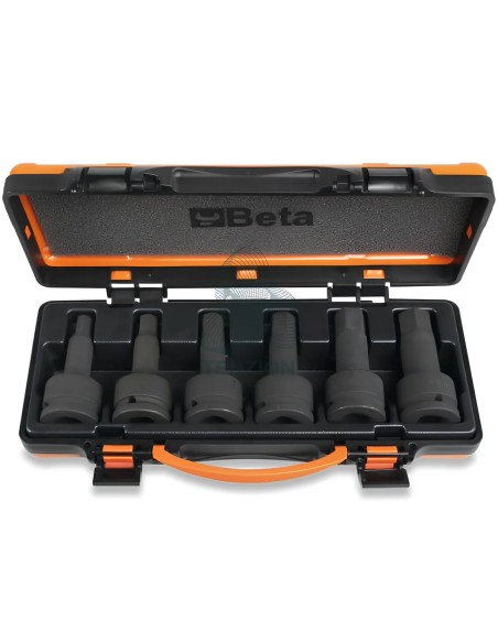 Set 6 Chiavi A Bussola Macchina Maschio Esagonale 3/4" 12-24mm