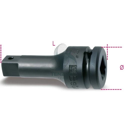 Prolunga Macchina Attacco Quadro Maschio Femmina 3/4" 175mm