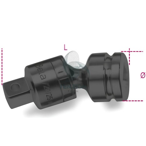 Snodo Macchina Attacco Quadro Maschio Femmina 3/4"