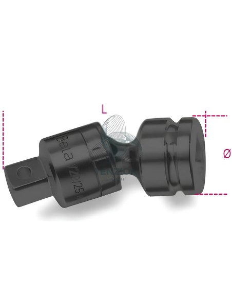 Snodo Macchina Attacco Quadro Maschio Femmina 3/4"