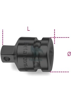 Raccordo Macchina Attacco Quadro Maschio 3/4" Femmina 1" 2