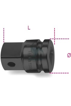 Raccordo Macchina Attacco Quadro Maschio 1.1/2" Femmina 1" 2