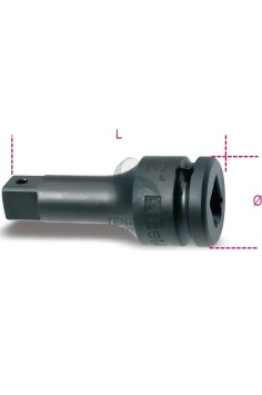 Prolunga Macchina Attacco Quadro Maschio Femmina 1" 175mm