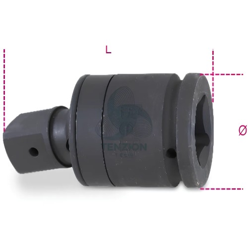 Snodo Macchina Attacco Quadro Maschio Femmina 1.1/2"
