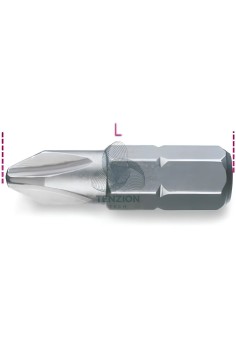 Inserto Per Viti Con Impronta Croce Phillips 1/4" 2
