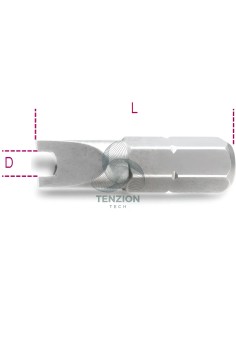 Inserto Spanner 1/4" 2
