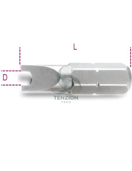 Inserto Spanner 1/4"