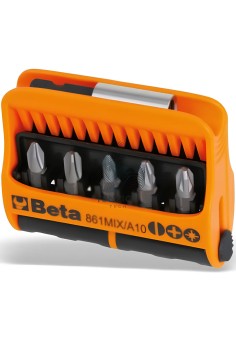 Set 10 Inserti Con Portainserti Magnetico 1/4"