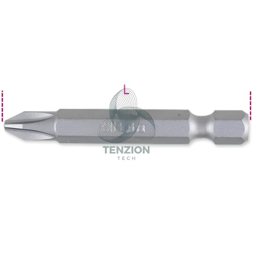 Inserto Per Viti Con Impronta Croce Phillips 1/4"