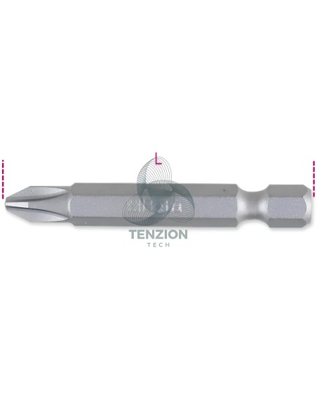 Inserto Per Viti Con Impronta Croce Phillips 1/4"